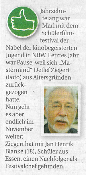 Stadtspiegel Marl 10. Juni 2015